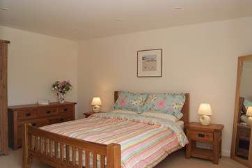 The double bedroom on the ground floor (Bedroom 1).