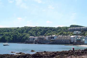 Looking towards Cawsand from the twin village of Kingsand.