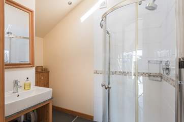 The en suite shower-room for the master bedroom.