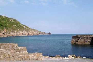 Lamorna Cove is just four miles distant.