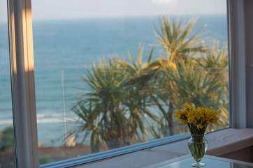 Sea views.