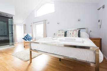 The first floor double bedroom.
