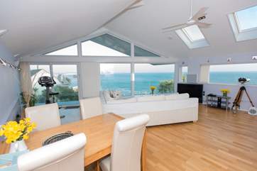 The spacious sitting-room.