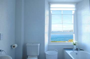 Even the bathroom has fabulous views.