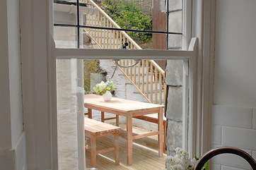 A nice spot for al fresco dining.