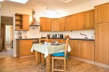 The kitchen dining area