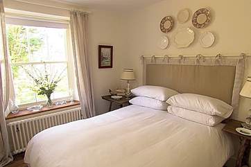 One of the comfortable bedrooms.