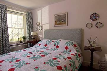 One of the bedrooms.