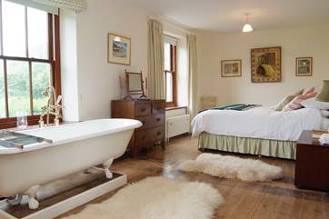 The lovely master bedroom.