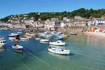 Mousehole is just four miles away.