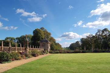Somerset has a wealth of historic houses to visit. This is Montacute near Yeovil - an easy drive from Taunton.
