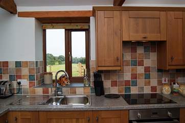 Almost every window has glorious views across the countryside.