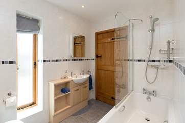 Another view of the bathroom to show how spacious it is.