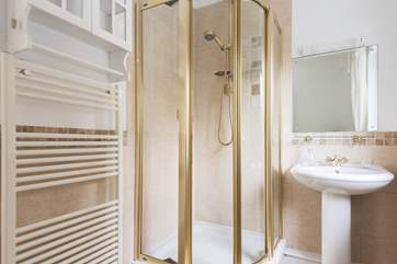 The en suite shower-room to the master bedroom.