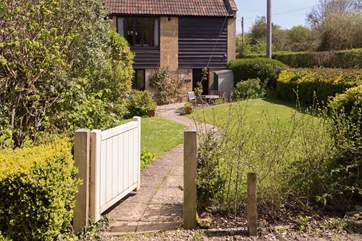 There is a private parking space down the driveway to the left and this is the gateway to your garden and front door.