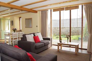 The beautiful large window is a very attractive feature.