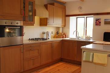 The kitchen.