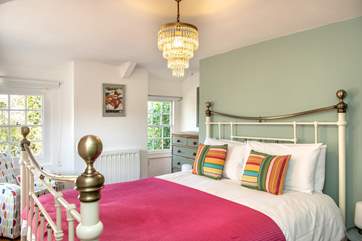 There are 2 delightful bedrooms