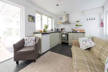 The living-area.