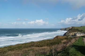 Watergate Bay is your nearest beach and is just down the road by car.
