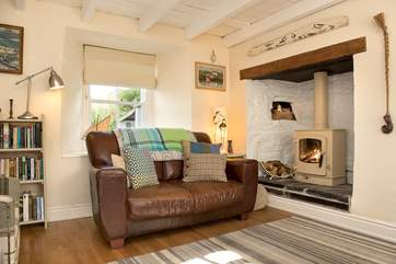 The open plan living room