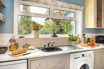 The kitchen has all you need to cook up a holiday feast