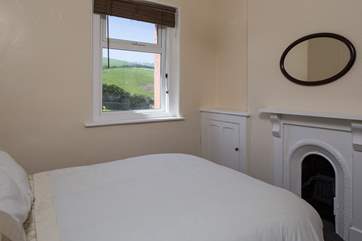 Bedroom 2 has beautiful countryside views.