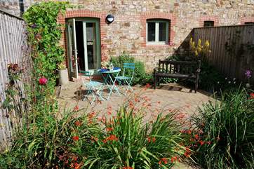 The rear of Ostler's Cottage.
