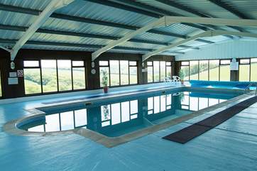 The swimming pool is fabulous.