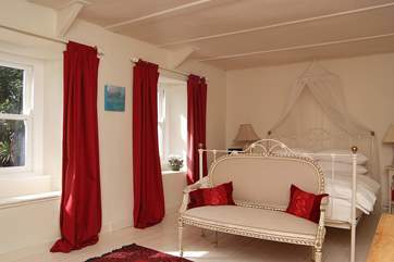 The stunning master bedroom.