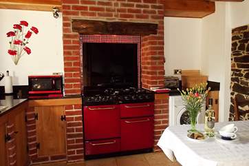 The kitchen-area is very well-equipped and will delight all cooks.