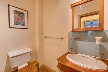 There is a separate shower room, also on the ground floor.