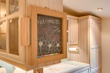 This cottage has a really welcoming feel.