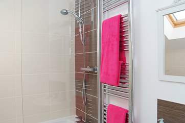 The bathrooms and shower-rooms are all bright and pleasantly decorated.