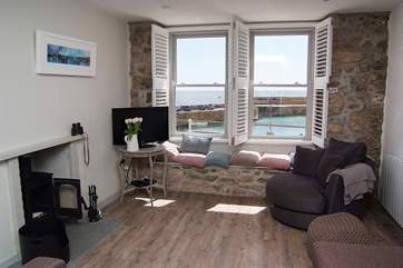 The gorgeous open plan living area.