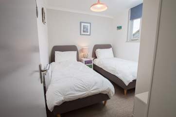 The twin bedroom (Bedroom 3).