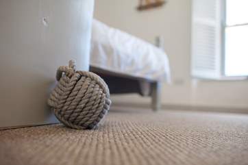 A contemporary finish.
