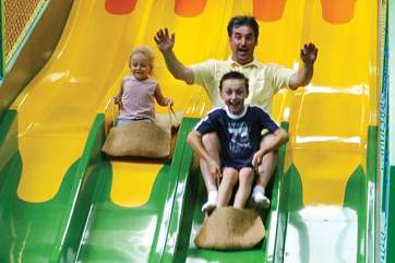 Little children and big kids will enjoy the fun rides!