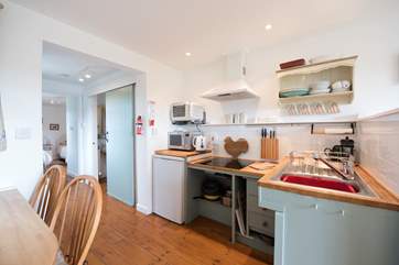The kitchen.