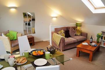The colour scheme is fresh, vibrant and contemporary yet extremely restful.