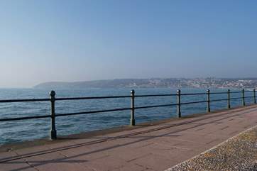 Penzance promenade is on your doorstep.