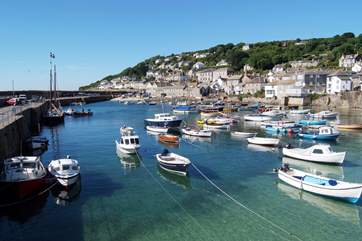 Mousehole is just a three mile walk along the footpath.