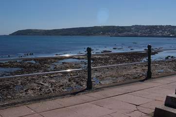 Penzance promenade is on your doorstep.