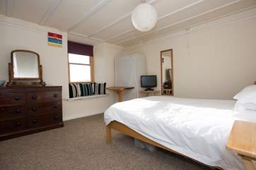 The master bedroom.