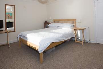 The master bedroom.