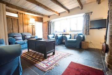 The sitting-room.