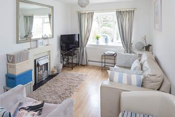The comfortable sitting-room.