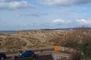 This is the amazing beach and sea view from the master bedroom windows.