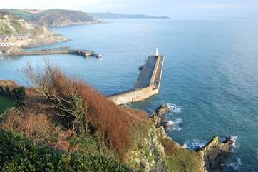 The stunning harbour views from Harbour Lights.