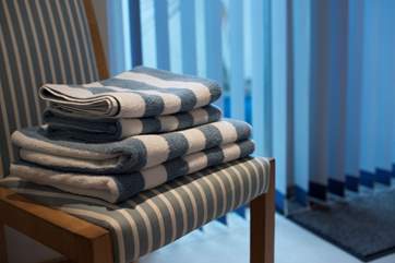 Towels are provided.